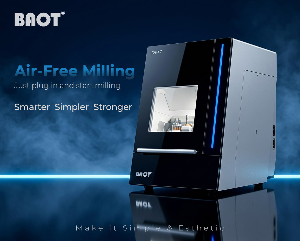 5 Axis Air Free Dental Milling Machine 5 Axis Air Free Dental Milling Machine